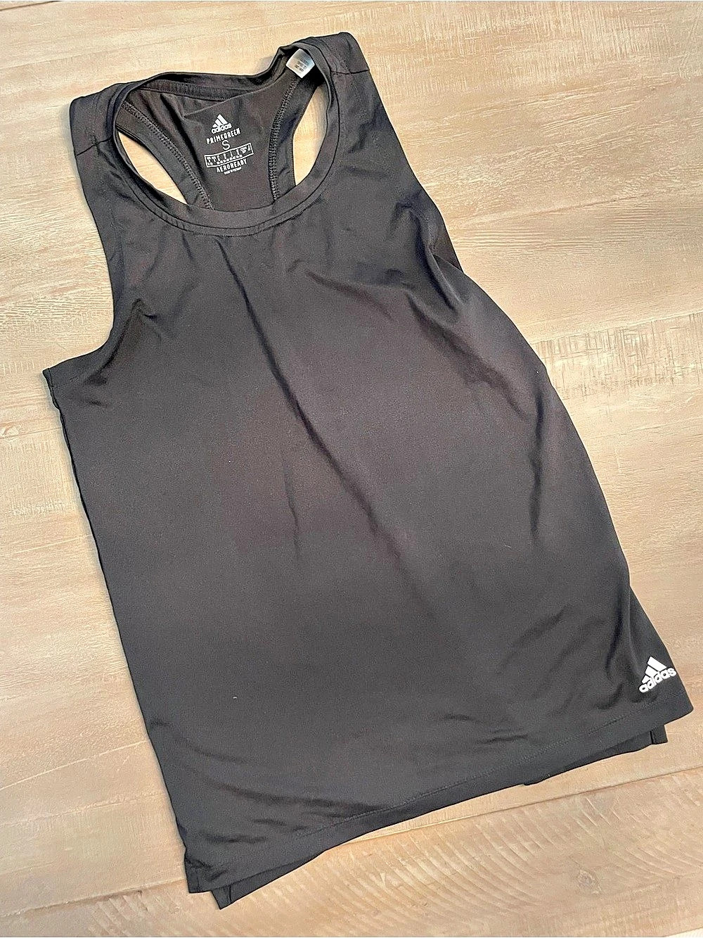 adidas Designed 2 Move Maternity Sport Tank Top Primegreen black small aeroready